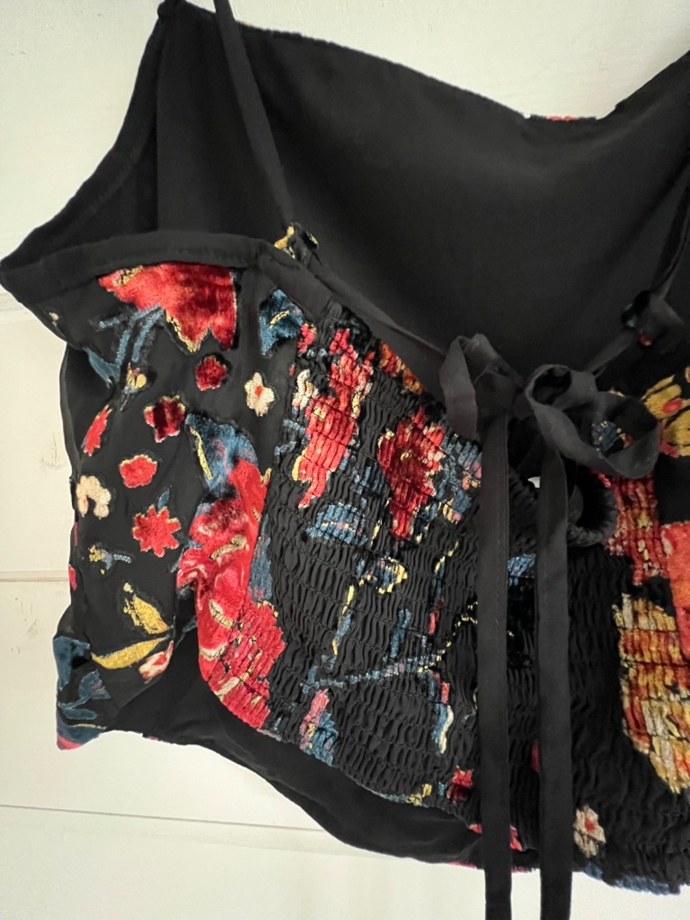 Free People Black Floral Midi Skirt - Picture 14 of 14